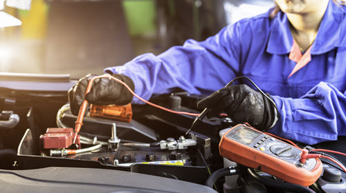 Toyota Battery Inspection