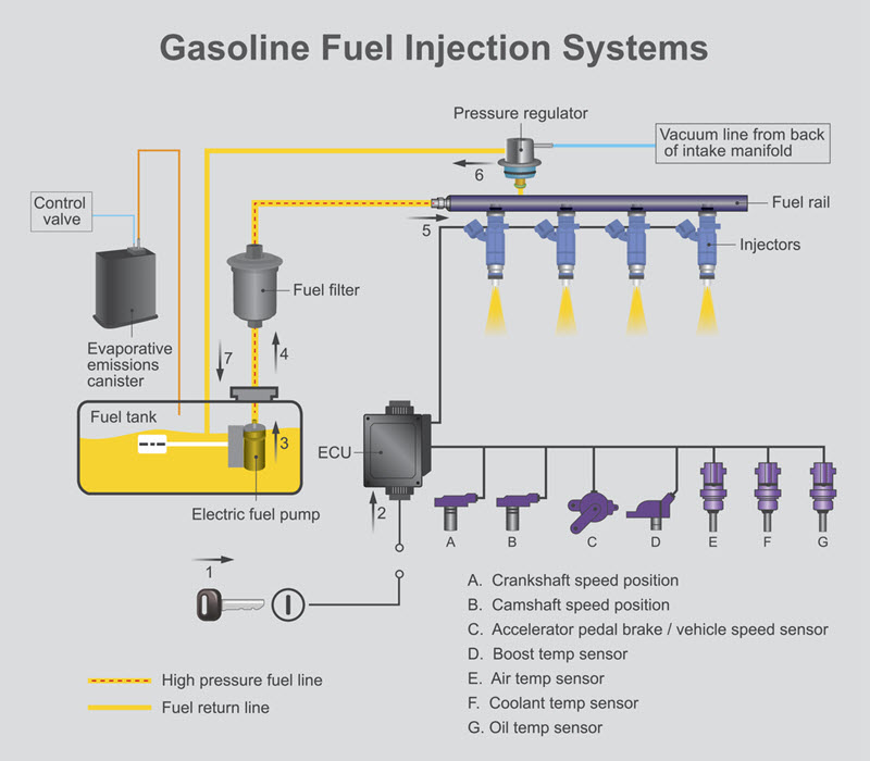 Volkswagen Gasoline Fuel Injection System