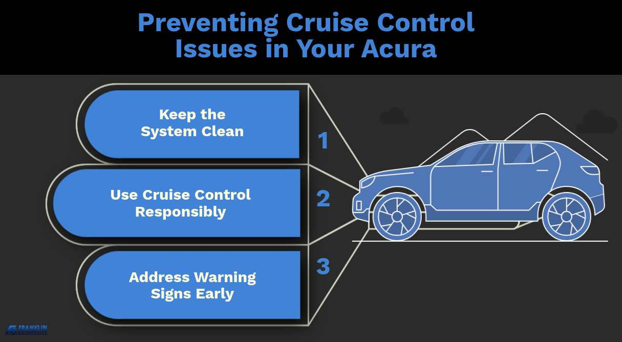 Preventing Cruise Control Issues in Your Acura